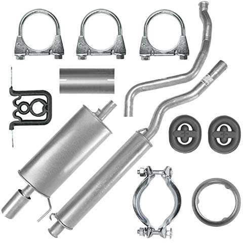 Adamot Auspuffanlage Schalldämpferset Auspuff für 80 B4 1.6 2.0