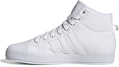 adidas Herren Bravada 2.0 Lifestyle Skateboarding Canvas Mid-Cut Shoes Schuhe, Cloud White/Cloud White/Off White, 40 2/3 EU