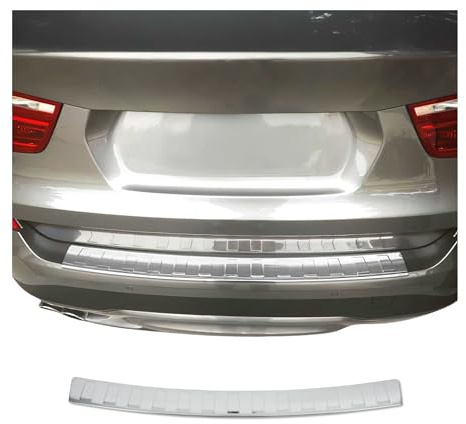 OMAC Ladekantenschutz für VW Golf mk7 Schrägheck 2012-2019 Edelstahl Chrom | Stoßstangenschutz, fahrzeugspezifische Passform
