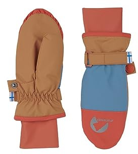 Finkid Kinder Kirjava Handschuhe, Almond-Fox, L
