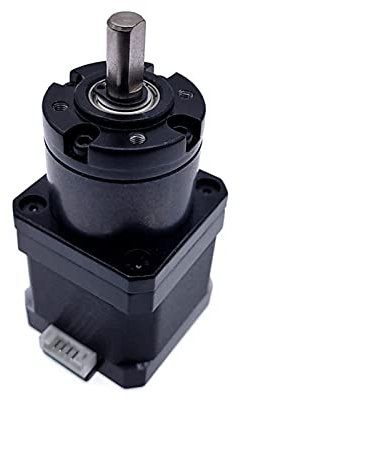 Mini Motor,Dc Motoren, Motor Stepping Motor with Gearbox, 42BYG Stepper Motor, 40mm Body Length with 3.71:1~139:1 Ratio, NEMA17 Planetary Gear Step Motor Mute Large Torque (Speed(RPM) : 17HS4401S PG10