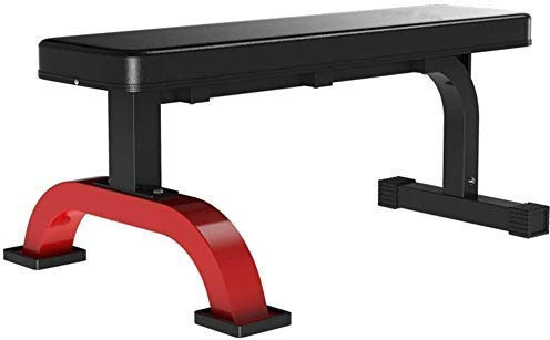 BOSHYUM Hantelbank, verstellbar, Hantelbankdrücken, spezielle große Flachbank, Hantelvogel, Flacher Hocker, multifunktionaler Fitnessstuhl für zu Hause, 7 cm verdickte Platte