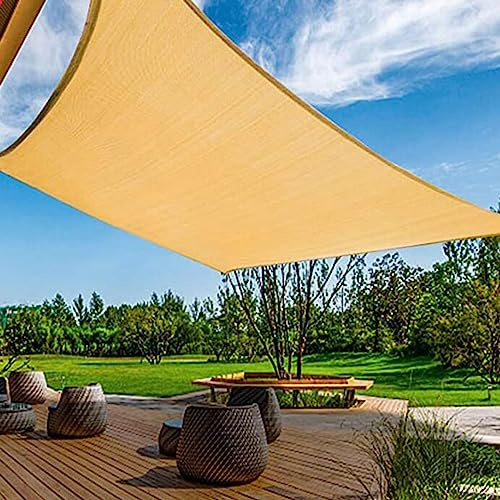 Toldo tipo vela para pérgola para jardín, transpirable, resistente a los rayos UV, para exteriores, múltiples (8 x 9 m)