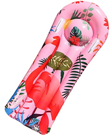 Kisangel 1stück Aufblasbares Schwimmbrett Für Junge Mädchen Kreatives Surfboard Spielzeug Für Pool Leicht Und Langlebig Fördert Eltern Interaktion Verschiedene Designs