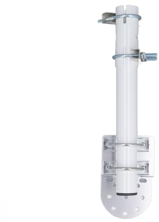 Support de Montage au Plafond et sur Poteau Mural - Stabilité Renforcée pour Antenne Directionnelle Flexible - Compatible avec WiFi CPE et Appareils Réseau, Installation Intérieure/Extérieure