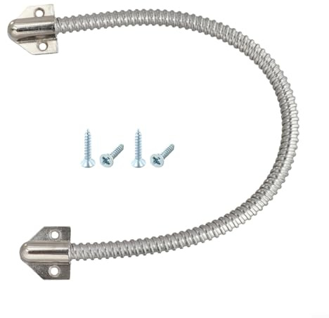 Boucle de protection de câble en acier inoxydable pour systèmes de contrôle d'accès avec montage facile