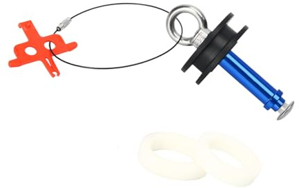 Rebellious Dispositivo de limpieza de cadena portátil para liberar rápidamente barriles de vástagos y marcos para entusiastas de la bicicleta de montaña. Limpiador de cadena de bicicleta portátil