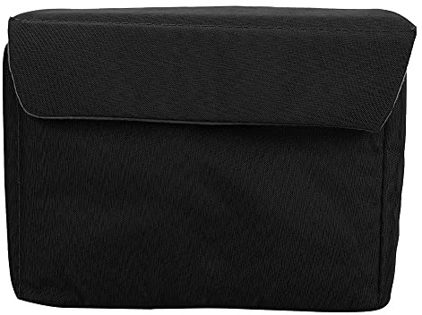 Tomantery Bolsa de Inserción para Cámara Estuche para Lentes DSLR Impermeable a Prueba de Golpes para Entusiastas y Profesionales de la Fotografía Nylon Negro 18x12x24 Cm (Negro)