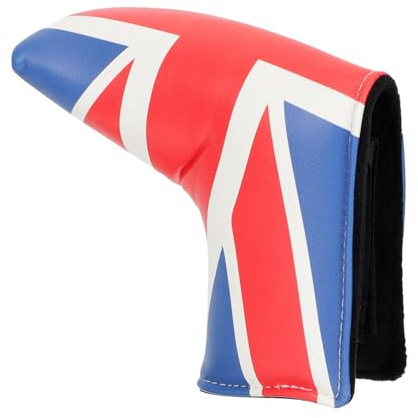 Cabilock Funda para Putter de Golf de Cuero Flexible Protectora para Palo de Golf Cubierta Resistente al Desgaste 1 Pieza y Uso al Aire Libre