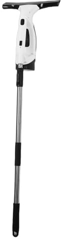 VBESTLIFE Escobilla de Limpiaparabrisas Eléctrica Inalámbrica con Succión de 1,2 KPa, Limpiaparabrisas de Silicona de 11 Pulgadas, para Azulejos de Espejo de Vidrio, Puerta de Ducha,