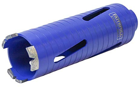 Faithfull FAIDCD52 Dry Diamond Core Bit, Blue, 52 mm x 150 mm