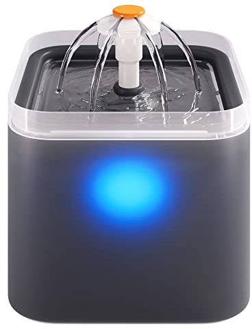 PetSafe Drinkwell Ultra Quiet 2.4L Cat & Dog Water Fountain with Triple Filter