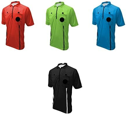 4 Pc Pro Soccer Referee Jersey Set Plus Sizing (XX-Large)