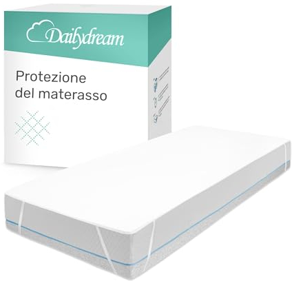 Dailydream Matratzenschoner wasserdicht, Matratzenschutz, atmungsaktiv, 90x200cm, Weiß