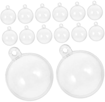 ORFOFE Ensemble De 20 Pendentifs Remplissables pour Décoration Daquarium Fête Et Aquarium