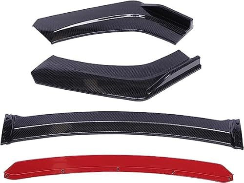 Stoßfängerlippe Spoilerlippe für BMW E46 E60 E36 E39 F10 F30, Sport-Performance Frontspoiler AntiKollision Car Front Lower Bumper Lip Spoiler,B