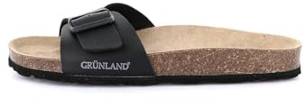Grunland Ciabatta Eco-Friendly | Sara CB0721 Nero 36