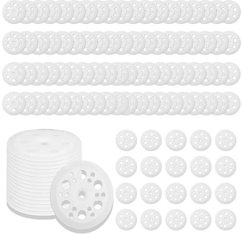 200 tacos aislantes, placas aislantes, arandelas, arandelas blancas para fijación y soporte de placas aislantes