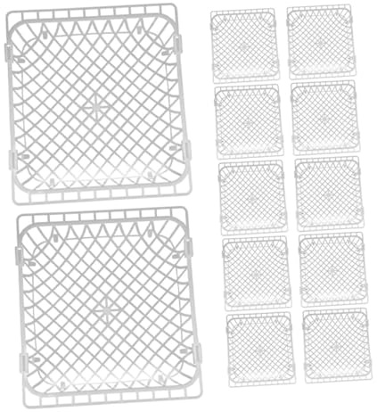Mikikit 12 Pezzi Nidi per Piccioni Nidi per Riproduzione e Schiusa Uccelli Accessori per Piccioni Maneggiare