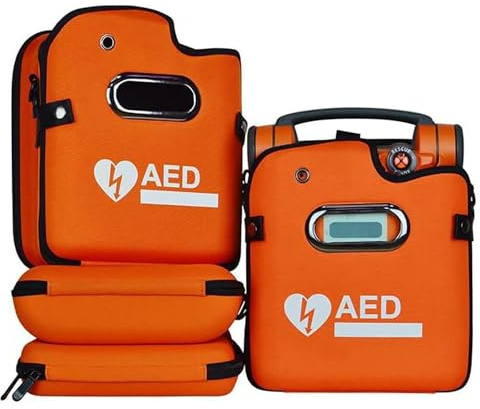 Erste-Hilfe-Defibrillatoren Tragbare AED-Aufbewahrungstasche For AED-Defibrillator Mit Verstellbaren Schultergurten, Aufbewahrung Von Überlebensverletzungen/auffällige