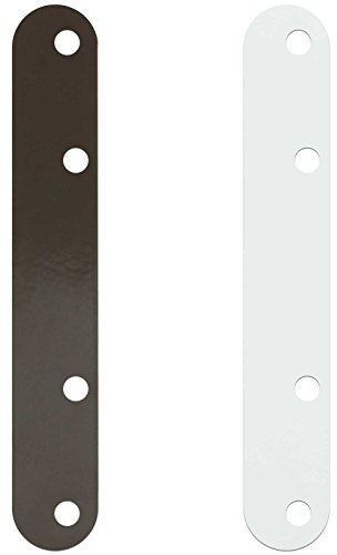 BASI® Zusatz-Distanzplatte für Fenstersicherung FS200 Weiß | Braun Distanzplatte Zusatzsicherung