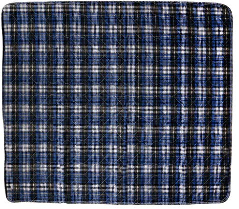 Inkontinenzeinlage, waschbar, wiederverwendbar, sehr saugfähig, für Babys und Kleinkinder, Baumwolle, PVC, Blau, 80 x 90 cm