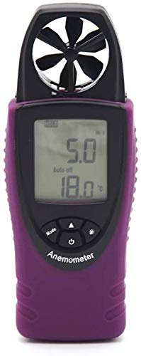 Digital Mini Anemometer Handheld Wind Speed Temperature Humidity Dew Point Wet Ball Meter Measurement