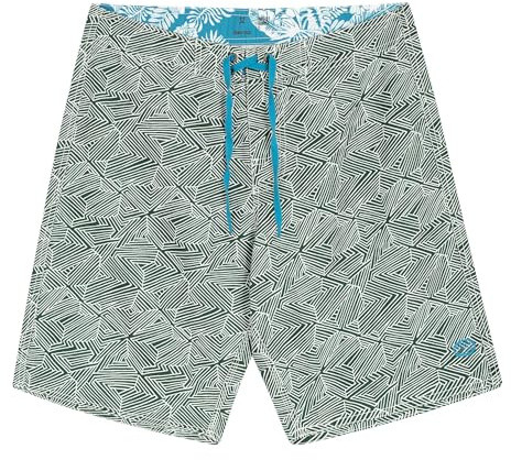 Panareha Boardshort herr MYRTOS grön (48) | RPET, Juni Bug, 48