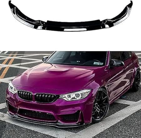 zjxtnb Auto Frontlippe Frontspoiler für BMW 5 Series G30 M Tech Sport 2017-2020, Frontstoßstange Bumper Spoiler Splitter Lippe Diffusor Flügel Exterieur Zubehör