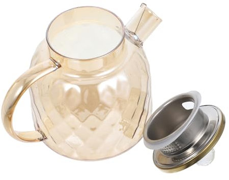 VALICLUD Glass Pitcher Mit Deckel Hochwertiger Wasserkaraffe Für Tee Und Getränke Für Zuhause Restaurant Und Partys - Und Leicht Zu Reinigen