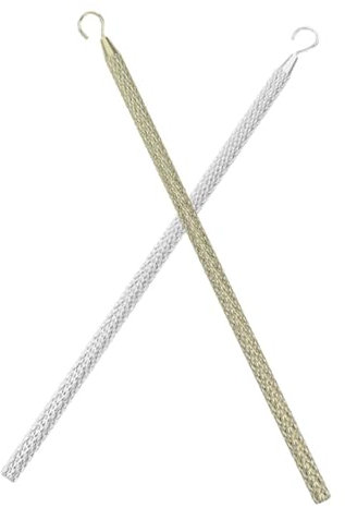 HOMSFOU 2pcs Metal Bracelet Helper Wearing Aid Bracelet Fastening Clip Jewelry Assistant for Necklace Watch Hook Clasp Opener