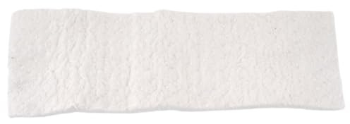 Manta de fibra de bioetanol de 30 x 10 x 1 cm para quemadores de gel de cerámica, chimenea, aislamiento de silicato de magnesio y calcio, alta resistencia a la temperatura (30 x 10 x 5 cm)