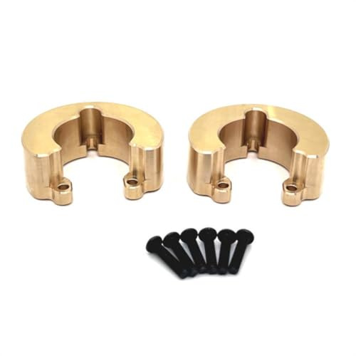 Bloc de contrepoids de Roue Avant en Laiton, Compatible avec la Voiture RC YiKong 1/10 YK4106