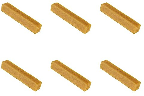 Uikdjgu 6X Nettoyage Abrasif Bâton de Colle Bande de Ponçage Bande Tambour Nettoyant Papier de Verre Gomme de Nettoyage pour Ponceuse à Disque à Bande C