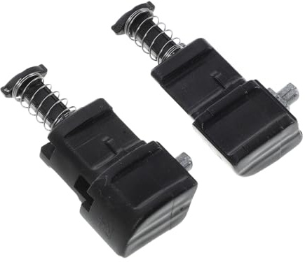 Holibanna Fibbie di Ricambio per Maniglie Valigia 2 Pezzi Clip di Bloccaggio Metalliche per Asta Telescopica Accessori Riparazione Maniglia Bagagli Kit Sostituzione per Viaggiatori