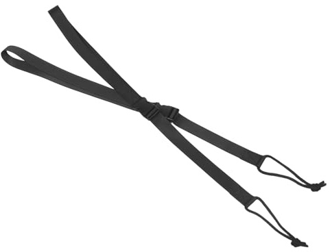 TOYANDONA Lot de 2 Laisses de Sécurité pour Snowboard Sangle de Fixation de Ski en Polyester Réglable Solide Compatible pour Ski et Voyage