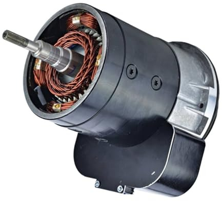 Ryettisk Motor de accionamiento 140-32-4001 24V 70001657 Compatible con Plataformas Elevadoras de Tijera JLG 2646ES 3246ES 2030ES 2630ES