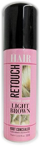 Instant Spray Root Concealer Kepro Hair Retouch Light Brown 75 ml