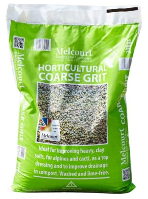 Suregreen Melcourt Horticultural Coarse Grit | 20kg Bag for Gardening, Potting & Soil Drainage | Washed Aggregate for Outdoor Pots, Beds, Planting & Compost Mixes