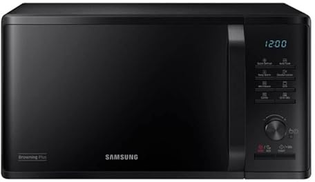 Samsung MG23K3515AK Mikrowellen-Theke, Grill, 23 l, 800 W, Schwarz