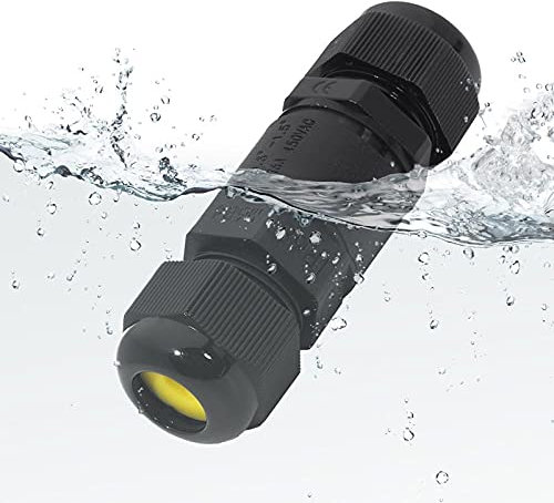 NUOYIYI 2 Pin 3 Pin T Impermeabile Connettore Elettrico Cavo Cavo Cavo Connettore Cavo Connettore Adattatore Adattatore Blocco Cavo Cavo Industria AC12V 220V-T Connettore 3 Pin