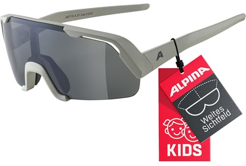 ALPINA Unisex - Niños, ROCKET YOUTH gafas deportivas, cool-grey matt/black, One Size