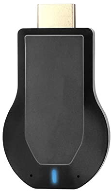 Adattatore Display Wireless HDMI, Dongle Display WiFi 1080P, Dongle Ricevitore Mirroring Schermo Portatile Compatto, Supporto Miracast DLNA