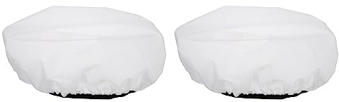 PATIKIL 22 55cm Morbido Diffusore Lampada Copertura, 2pz Tessuto Diffusore Strobo Riflettore Lampada Calzino per Flash Luce Bellezza Piatto Fotografia Studio, Bianco