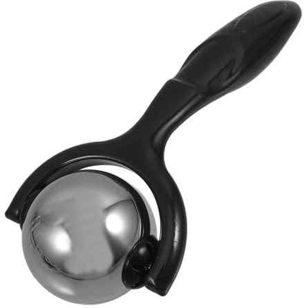 SOESFOUFU Gesichtsmassagegerät Aus Edelstahl Handlicher Guasha Roller Effektive Massage Für Augen Und Gesicht Tragbar Und Leicht Für Hautpflege Und Entspannung