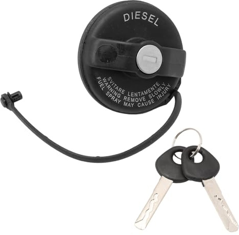 Konuooer Bouchon de réservoir pour DUCATO Bus Platform/Chassis Van 71802900 verrouillable avec 2 clés