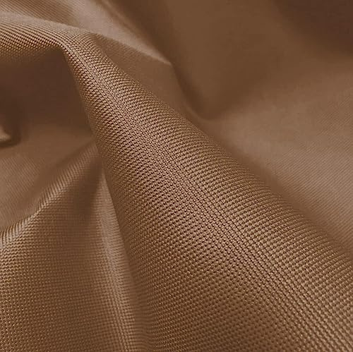 YELAIYEHAO Telone di copertura per esterni in tela 600D, resistente, impermeabile, 600 g, marrone, 150 x 200 cm
