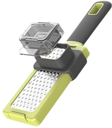POPETPOP 1pieza Cortador De Verduras y Rallador De Ajo Multifuncional Prensador Manual De Inoxidable Para Cocina Herramienta Simple Verde Para Preparación De Comidas