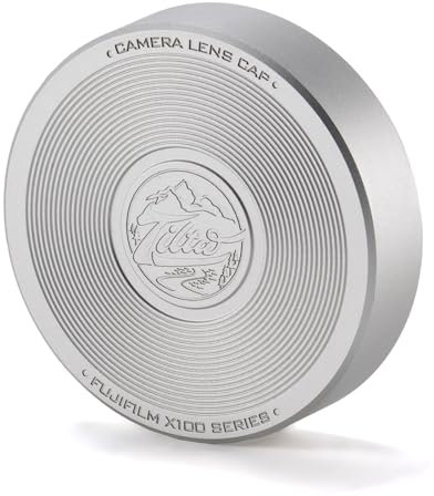 Tilta Lens Cap Compatible with Fujifilm X100VI and X100V - Silver TA-T70-LC-S
