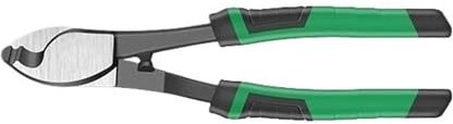 Maquina cortadora de tubos Cortador de cables, alicates de prensado, corte de pernos, combinación de pelacables eléctricos, herramientas manuales multifunción antideslizantes cortatubos cobre(8 inch L